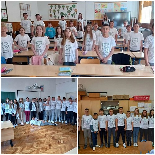 Awarded pupils of the Elementary School Zrinskih and Frankopana Otočac